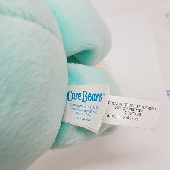 2002 Care Bears “Wish Bear” Plush – 10” Stuffed Animal Toy - Picture 3 of 7